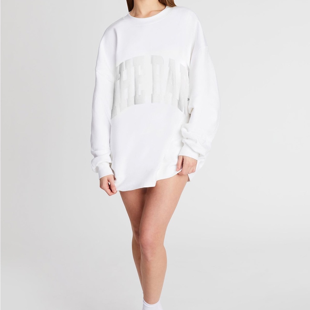The Bar white/white sweatshirt